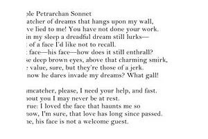 怎么写十四行诗