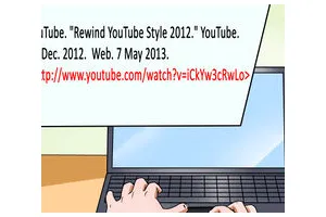 怎么用mla格式引用youtube视频