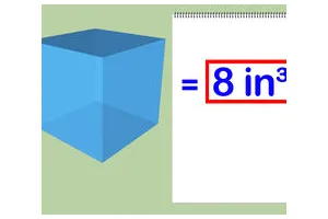 怎么计算正方体体积
