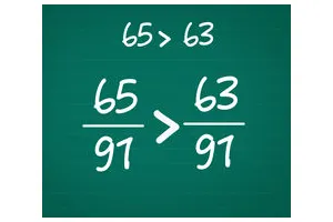 怎么比较分数的大小