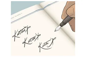 怎么写一手漂亮的英文签名