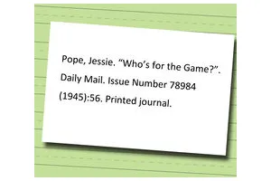 怎么按照mla格式写论文