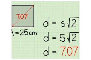 怎么计算正方形的对角线