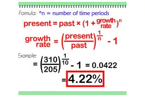 怎么计算增长率