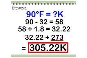 华氏温度怎么转换为开尔文温度