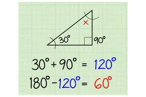 怎么求三角形的第三个角