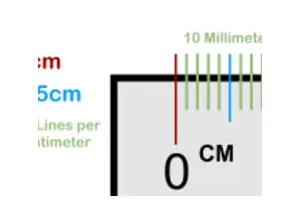 怎么读尺子上的刻度