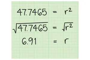 怎么计算圆半径