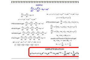 怎么解微分方程