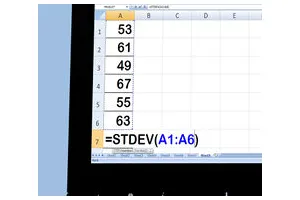怎么计算标准差