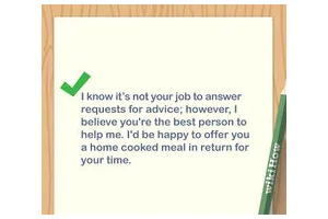 怎么写信寻求建议