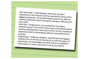 怎么写公司简介