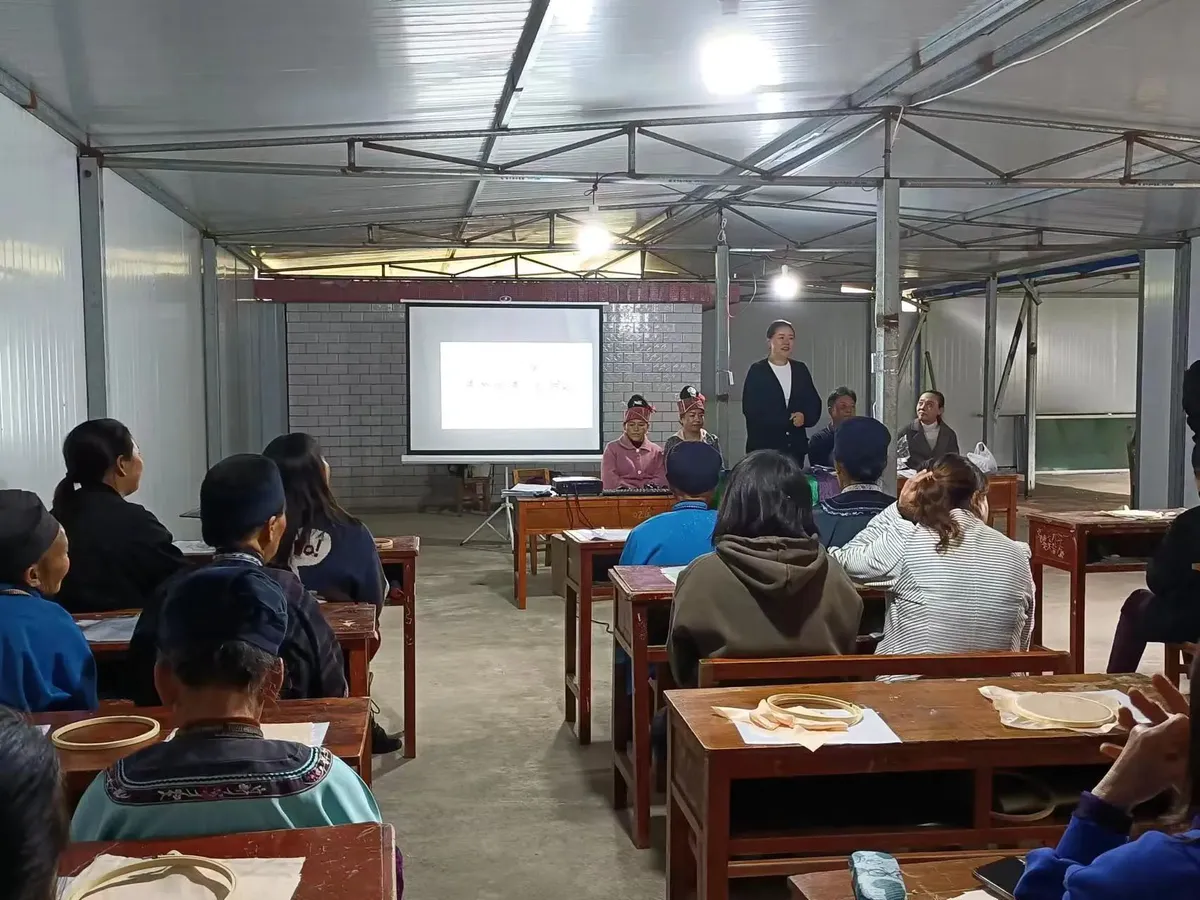 开班仪式现场。